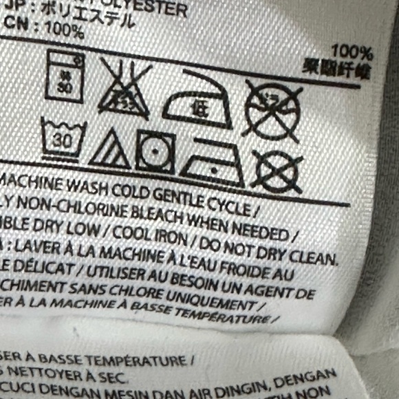 Old Navy size medium dress lightweight, lined mix media in blue and white - Picture 12 of 12